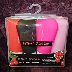 Betsey Johnson Nail, Travel Bottles or Spounges Sets - Choose One